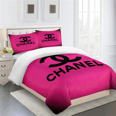 chanel comforter set queen|chanel inspired comforter set.